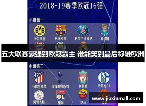 五大联赛豪强到欧冠霸主 谁能笑到最后称雄欧洲